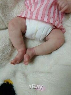 Reborn Baby Girl Realborn Alexa Bountiful Baby Lifelike Realistic Doll