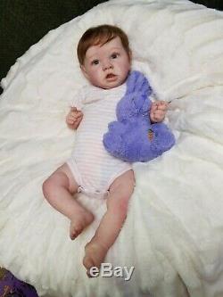 Reborn Baby Girl Saskia by Bonnie Brown Limited Edition Realistic Doll