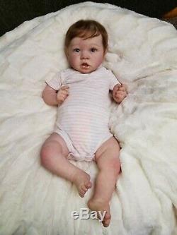 Reborn Baby Girl Saskia by Bonnie Brown Limited Edition Realistic Doll