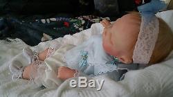 Reborn Baby Girl Sleeping Robin Limited Edition Doll Sculpt By Nikki Johnson