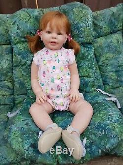 Reborn Baby Girl Toddler Katie Marie by Ann Timmerman Lifelike Doll Beautiful