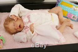 Reborn Baby Girl Twin A by Bonnie Brown first edition reborn doll Beautiful