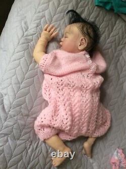 Reborn Baby Girl. VIVIA. A gorgeous New Reborn Baby by Melanie Hess