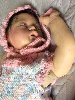 Reborn Baby Girl. VIVIA. A gorgeous New Reborn Baby by Melanie Hess