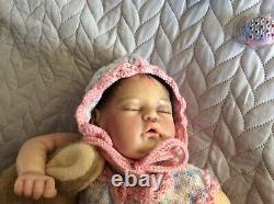 Reborn Baby Girl. VIVIA. A gorgeous New Reborn Baby by Melanie Hess