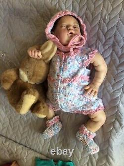 Reborn Baby Girl. VIVIA. A gorgeous New Reborn Baby by Melanie Hess