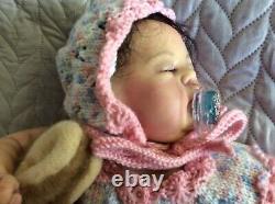 Reborn Baby Girl. VIVIA. A gorgeous New Reborn Baby by Melanie Hess