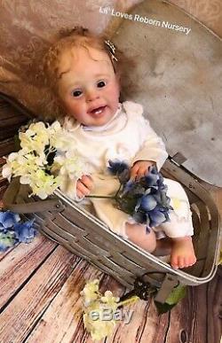 Reborn Baby Girl YANNIK by NATALIE BLICK TODDLER LE ART DOLL WithCOA