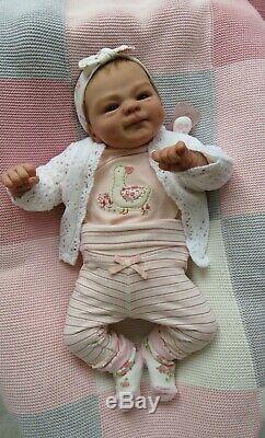 Reborn Baby Girl doll Gorgeous AVA from Coco Malu Sculpt by Elisa Marx