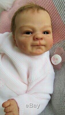 Reborn Baby Girl doll Gorgeous AVA from Coco Malu Sculpt by Elisa Marx