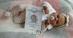 Reborn Baby Girl doll Gorgeous AVA from Coco Malu Sculpt by Elisa Marx