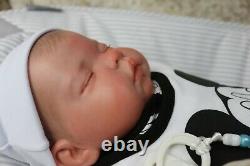 Reborn Baby Heavy Chunky Boy Doll Dalton, Full Limbs, Artist 9yrs Sunbeambabies