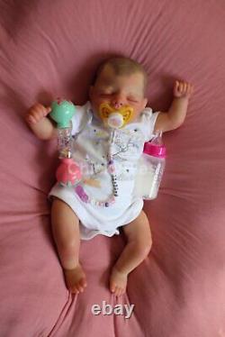 Reborn Baby SYDNEY 7lbs Genuine Art doll 20 Artist of 11yrs Marie at ChickyPies