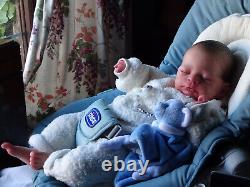 Reborn Baby Sabrina Hergarten Timothy By Shirley Jones Sugar Plum Nursery SOLE