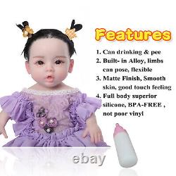 Reborn Baby Silicone Reborn Doll Full Body Silicone Rewborn Baby Girl Real Doll