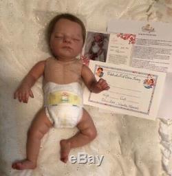 Reborn Baby Sold Out LE Luxe by Cassie Brace Beautiful Realistic Doll