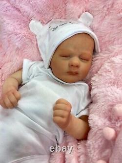 Reborn Baby Stunning Girl From Ashley Sculpt Realborn 3d Scan Of Real Baby
