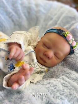 Reborn Baby Stunning Girl From Dominic Sculpt Realborn 3d Scan Of Real Baby