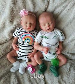 Reborn Baby Twins A and B 17Custom Order Christmas Orders End 11/22/20