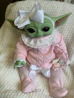 Reborn Baby Yoda Inspired Doll 20 Inch