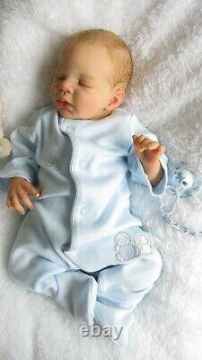 Reborn Baby boy doll Zendric kit Sculpted by Dawn McLeod COA Limited Edition