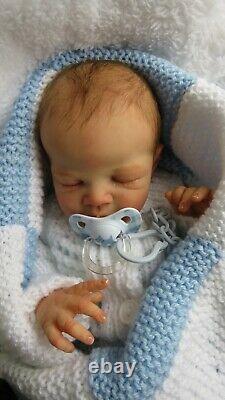 Reborn Baby boy doll Zendric kit Sculpted by Dawn McLeod COA Limited Edition