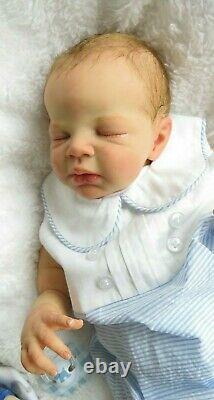 Reborn Baby boy doll Zendric kit Sculpted by Dawn McLeod COA Limited Edition