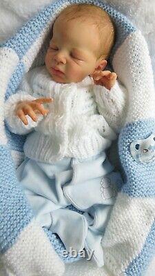 Reborn Baby boy doll Zendric kit Sculpted by Dawn McLeod COA Limited Edition