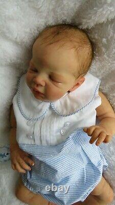 Reborn Baby boy doll Zendric kit Sculpted by Dawn McLeod COA Limited Edition