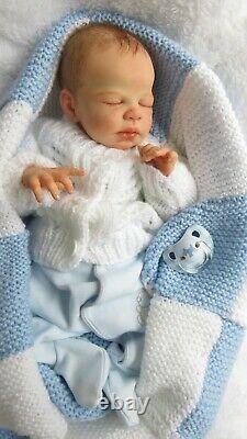 Reborn Baby boy doll Zendric kit Sculpted by Dawn McLeod COA Limited Edition