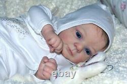 Reborn Baby doll Felicia created from the limited set Felicia by GUDRUN LEGLER