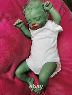 Reborn Baby doll Grinch