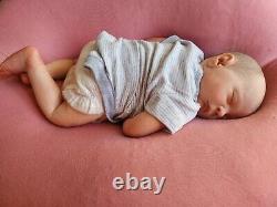 Reborn Baby doll SEE VIDEO Realborn 6lb 7oz Was PEARL COA Artist of 11yrs GHSP