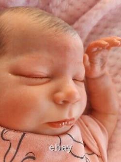 Reborn Baby doll, SEE VIDEO Realborn SAGE 5lb 12oz Artist of 11yrs, boxed to Go