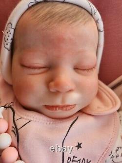 Reborn Baby doll, SEE VIDEO Realborn SAGE 5lb 12oz Artist of 11yrs, boxed to Go