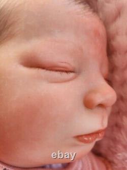 Reborn Baby doll, SEE VIDEO Realborn SAGE 5lb 12oz Artist of 11yrs, boxed to Go