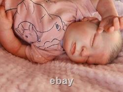 Reborn Baby doll, SEE VIDEO Realborn SAGE 5lb 12oz Artist of 11yrs, boxed to Go