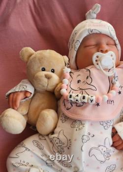 Reborn Baby doll, SEE VIDEO Realborn SAGE 5lb 12oz Artist of 11yrs, boxed to Go