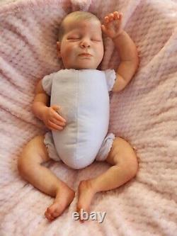 Reborn Baby doll, SEE VIDEO Realborn SAGE 5lb 12oz Artist of 11yrs, boxed to Go