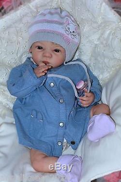 Reborn Baby dolls Marie created from the limited set Lindea by GUDRUN LEGLER
