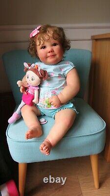 Reborn Baby girl doll June from Realborn Bountiful Baby kit with COA