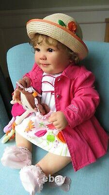 Reborn Baby girl doll June from Realborn Bountiful Baby kit with COA