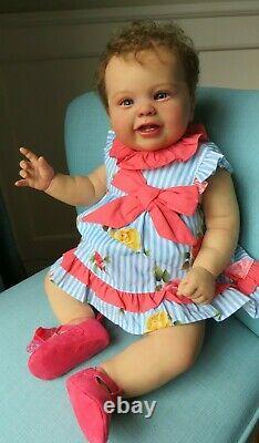 Reborn Baby girl doll Kodi Bear kit, Sculpt by Laura Tuzio-Ross 25 with COA