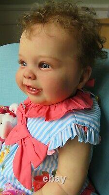 Reborn Baby girl doll Kodi Bear kit, Sculpt by Laura Tuzio-Ross 25 with COA