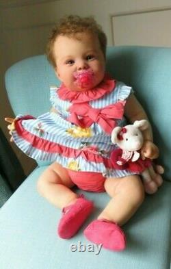 Reborn Baby girl doll Kodi Bear kit, Sculpt by Laura Tuzio-Ross 25 with COA