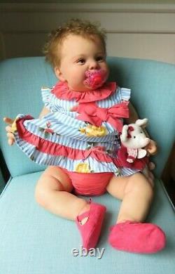 Reborn Baby girl doll Kodi Bear kit, Sculpt by Laura Tuzio-Ross 25 with COA