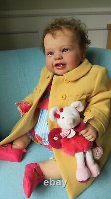 Reborn Baby girl doll Kodi Bear kit, Sculpt by Laura Tuzio-Ross 25 with COA