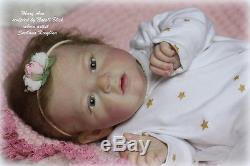 Reborn Baby girl doll Mary Ann by Natali Blick