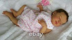 Reborn Baby girl doll Valentina kit Sculpted by Elisa Marx with CoA