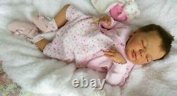 Reborn Baby girl doll Valentina kit Sculpted by Elisa Marx with CoA